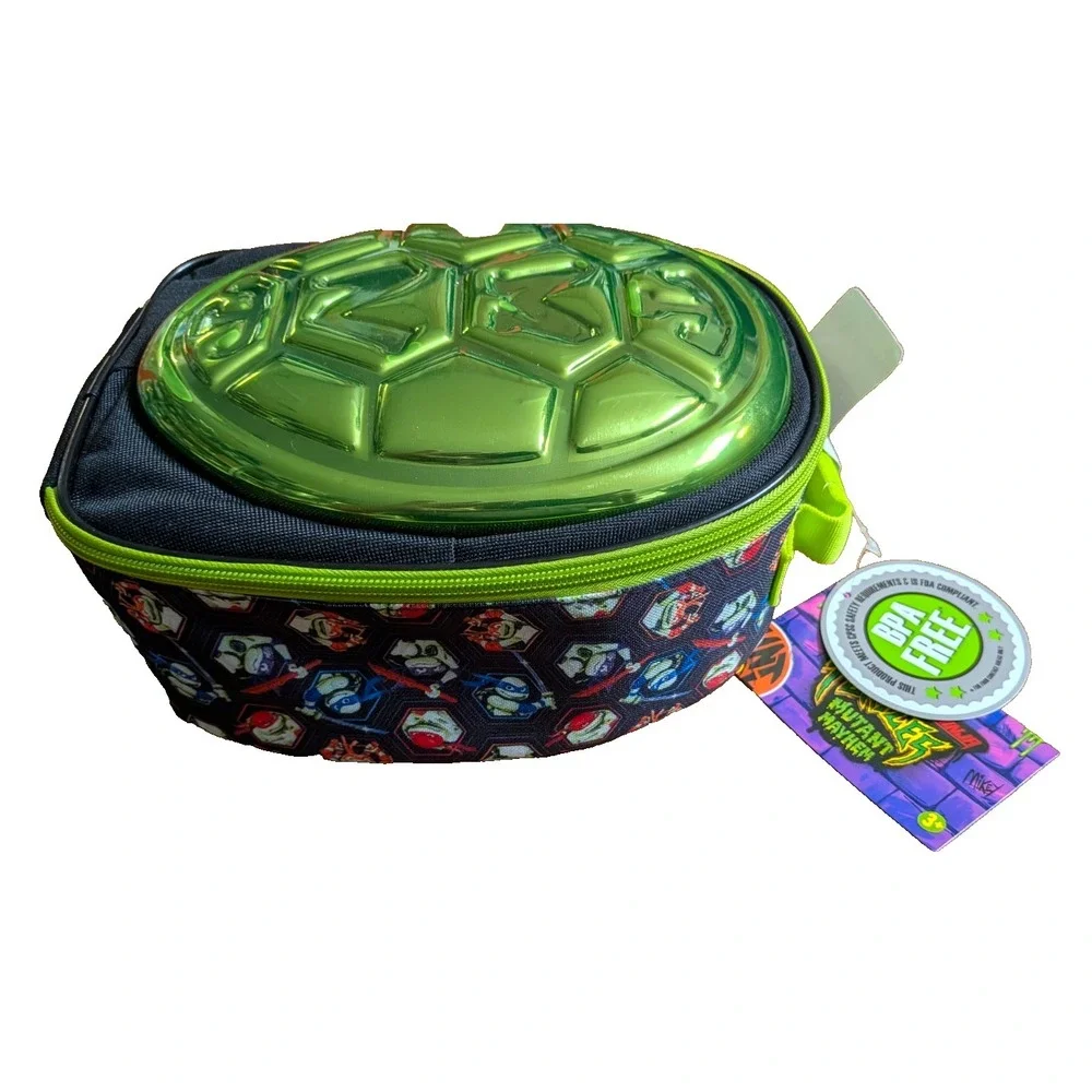 Teenage Mutant Ninja Turtles‎ Insulated Lunch Toy Box Soft TMNT Mutant Mayhem